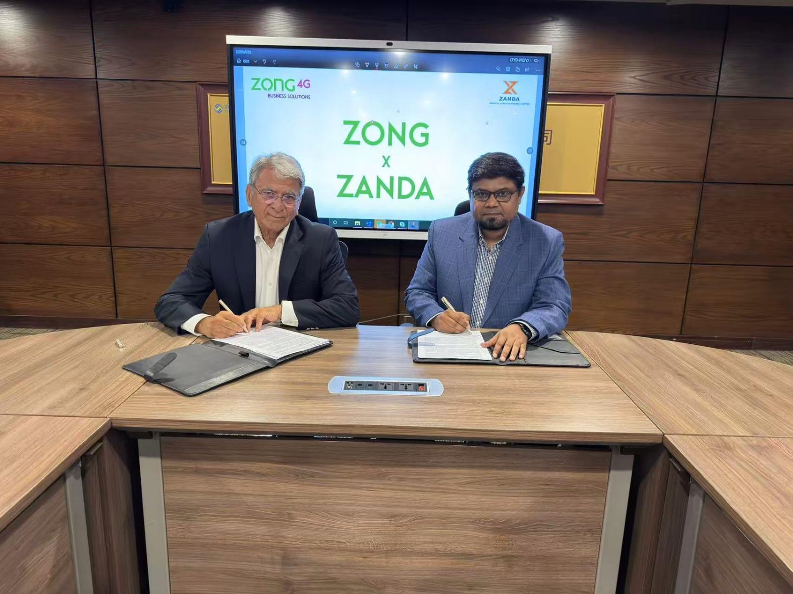 Zanda Financial and ZONG Sign Strategic MoU to Drive AI Innovation and Inclusive Financial Services in Pakistan