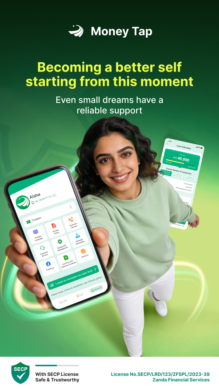 MoneyTap app in use