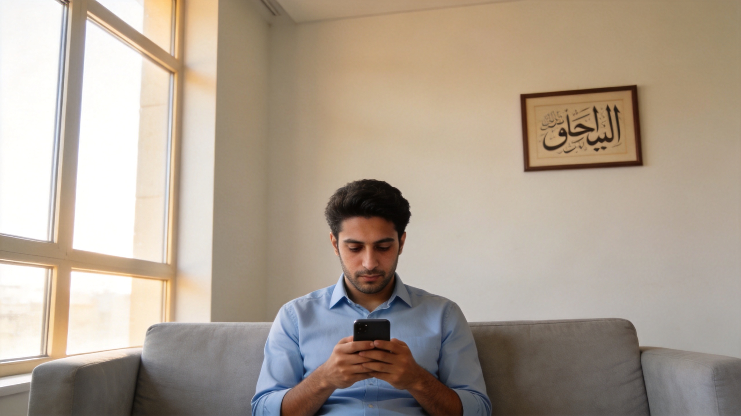 Pakistani person applying for a MoneyTap loan on their smartphone
